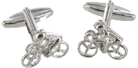 CL81 Cuff Links Cyclist