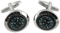 CL84 Cuff Links Compass 