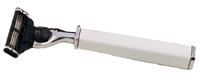 SHV08 - White Mach 3 Razor