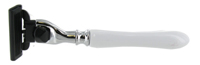 SHV12 - White Mach 3 Razor