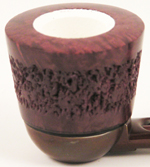 Falcon Standard Rustic Meerschaum Lined Algiers Bowl FAL06