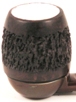 Falcon Standard Rustic Meerschaum Lined Billiard Bowl FAL06