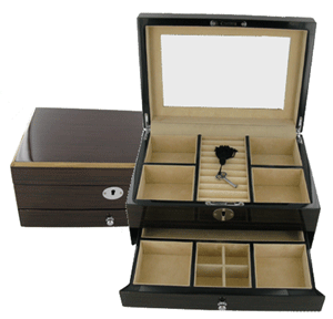 JB03 - Jewellery Box With Mirror (TD)