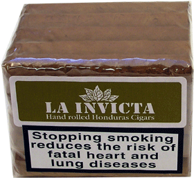 La Invicta Plain Honduras Tres Petit Coronas 25's