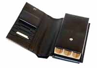 Dunhill PA9102 Black Leather�Cigar Compendium